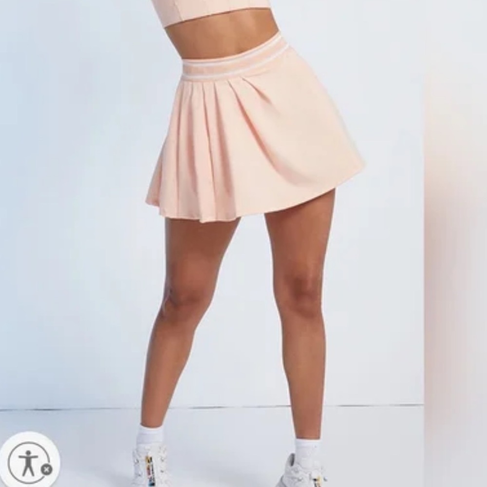 Free People Movement Round Robin Skort Skirt Peach XS EUC